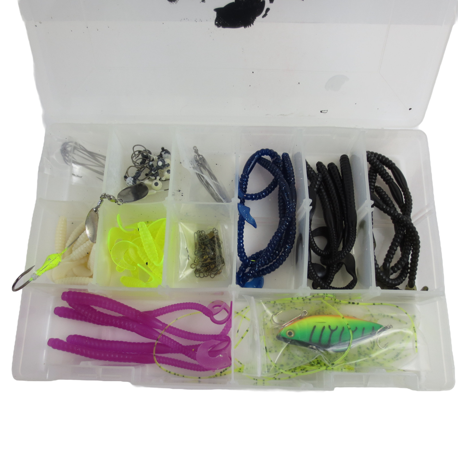 Fishing Accessories Lures Bait Hooks Tackle Box Set Kit - Image 1