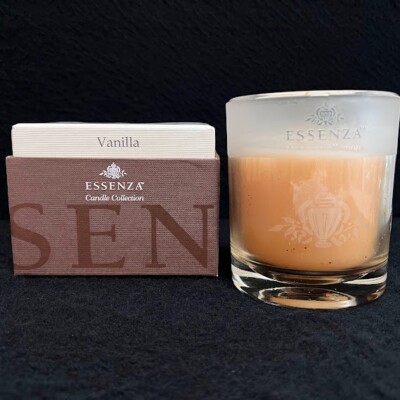 Essenza Luxury Fragrance Candle Vanilla Scent New