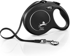 New Classic Tape Retractable Dog Leash for Large Dogs Upto 110 Lbs. 26 Ft., Bl