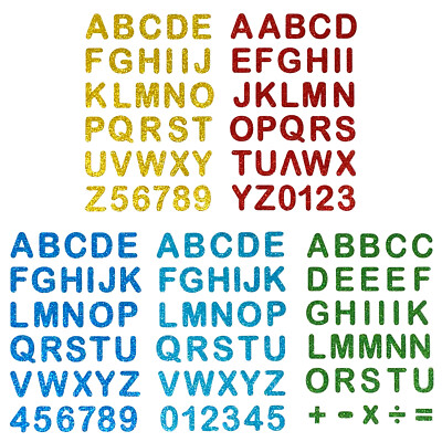 160x Buchstaben Sticker Alphabet ABC Aufkleber Bunt für Schuleinführung Basteln