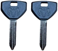 2PK 1994-2007 DODGE RAM 1500 2500 3500 and more KEY BLANKS Y157P 692351 NO CHIP