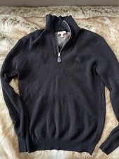Burberry half-zip sweater