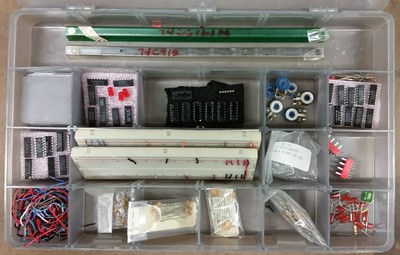 Digital Prototyping Lab components integrated circuits resistors caps processors