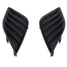 Fog Light Cover Set For 14-16 Toyota Corolla Textured Front TO1039170 TO1038170