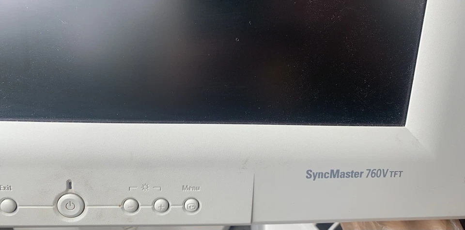 Samsung VTG Sync Master Computer Monitor For Parts Gaming 760V TFT 17” PLZ READ - Image 3 of 4