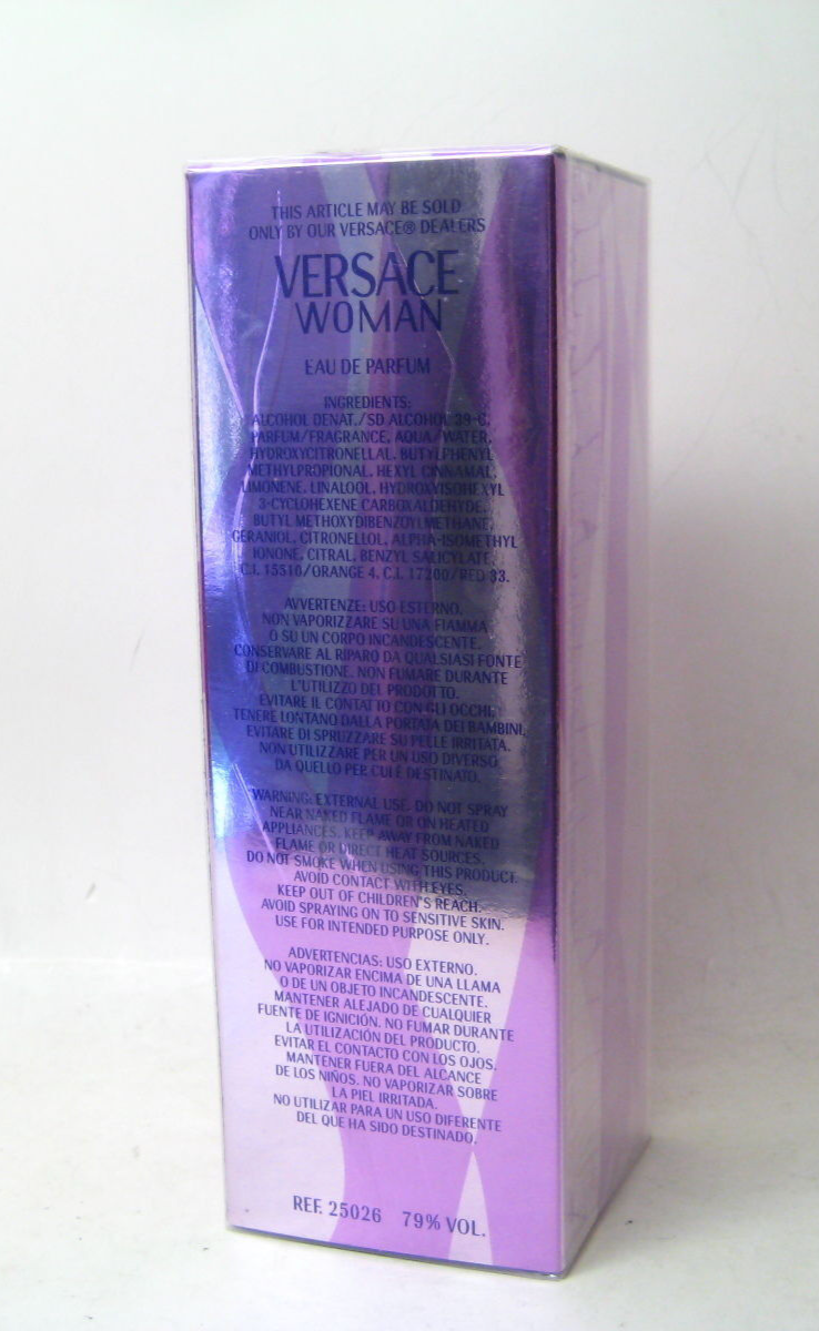 Versace Woman PERFUME 1.7oz EDP SPRAY NEW SEALED ORIGINAL FORMULA