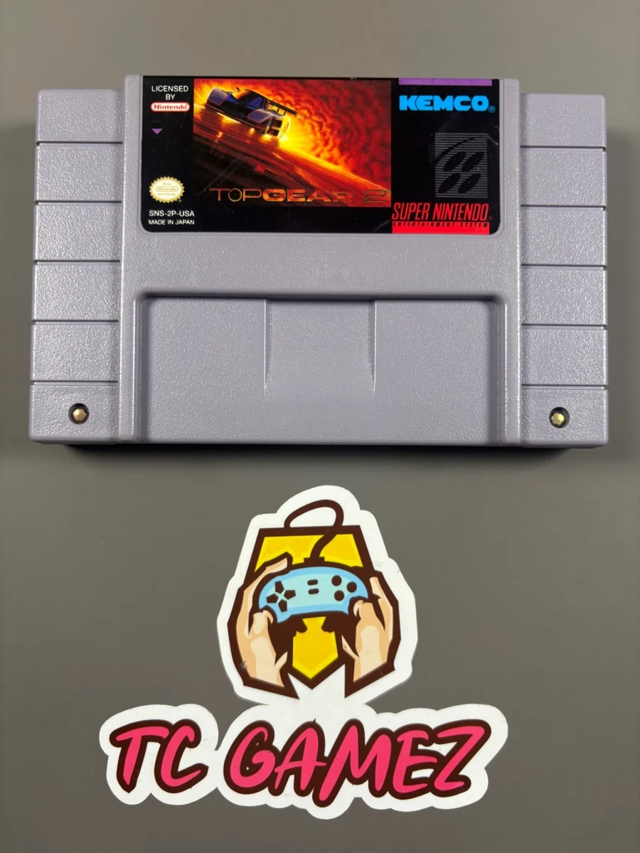 Top Gear 2 Nintendo SNES Video Games for sale | eBay