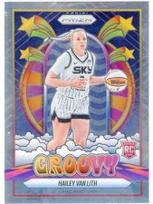 2025 Panini Prizm WNBA - Hailey Van Lith - Groovy #14 (RC)