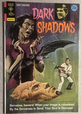 DARK SHADOWS #24 (1974) Gold Key Comics VG+/FINE-