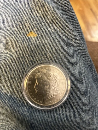 1921-S MORGAN DOLLAR - 90% SILVER - SAN FRANCISCO MINT - CIRCULATED-XF