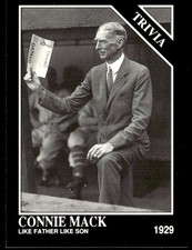 1992 Conlon Collection TSN Connie Mack Philadelphia Athletics #599