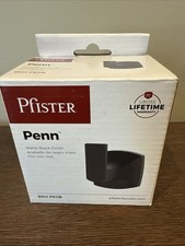 Pfister Penn Single Robe Hook Matte Black Finish BRH-PEOB New In Box