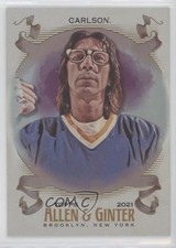 2021 Topps Allen & Ginter's Hot Box Silver Portrait Steve Carlson #239 a2v