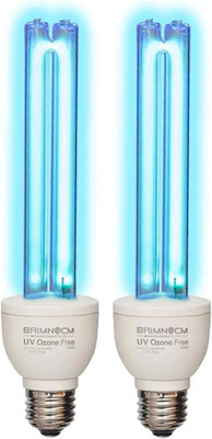 2 Pack UVC Light Bulb Ozone Free, UV Lamp 25 Watt, 254Nm Weavelength UV-C Lamp f