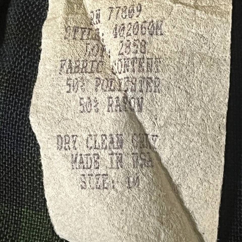 Saia plissada xadrez Toni Garment para crianças CC Magic tamanho 10 azul verde - Imagem 4 de 4