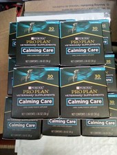 LOT OF 12 Purina Pro Plan Calming Care For Dogs 360 TOTAL SACHETS Exp 01/2026