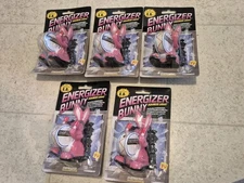 Lot of 5 Energizer Bunny Squeeze Light Vintage 1991  New In Package