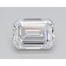 Emerald Cut 1.60 CT Lab Grown (F/VVS1) IGI Certified Diamond For Jewelry Making