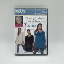 Sewing with Nancy Fashion Trends Tunics DVD Nancy Zieman New Sealed