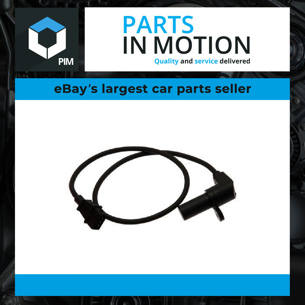 RPM / Crankshaft Sensor fits VAUXHALL VECTRA B 1.6 95 to 01 Cambiare Quality New - Image 2