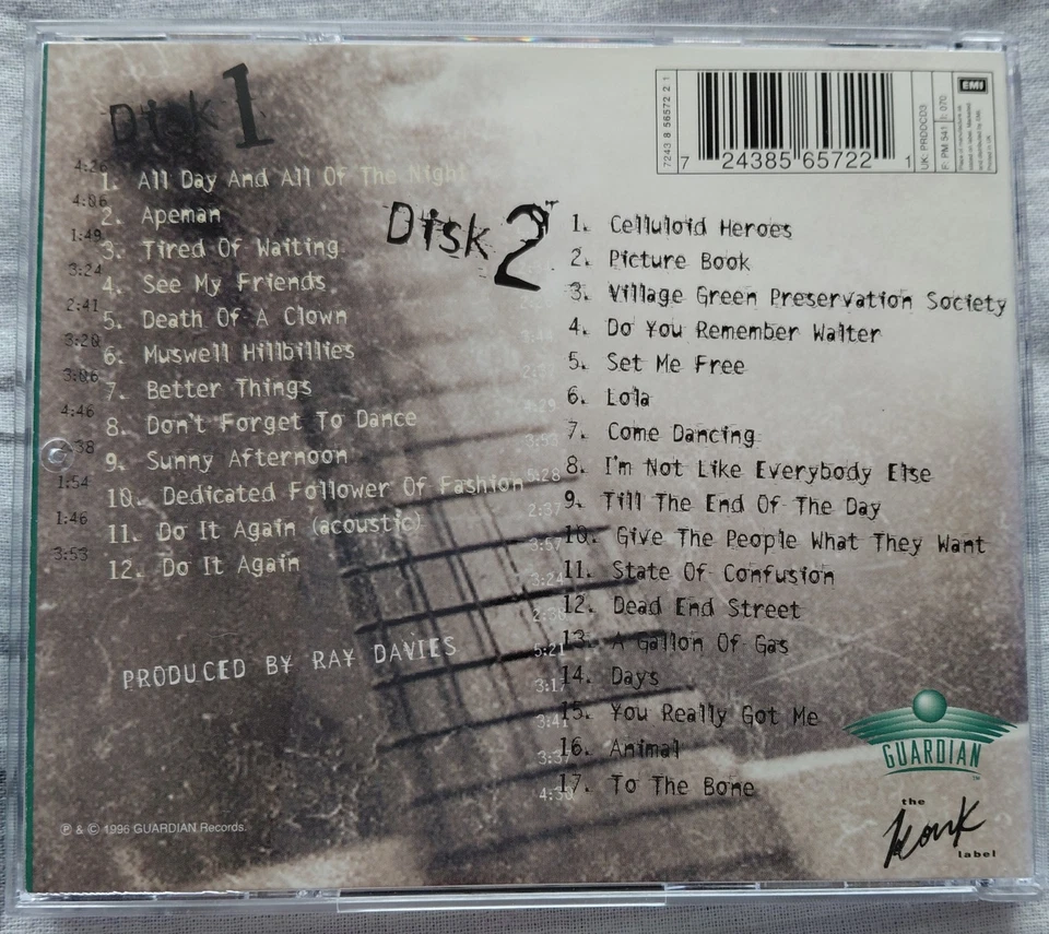 To the Bone von Kinks,the | CD | Zustand sehr gut - Bild 2 von 4