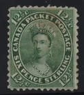 #18 Canada mint well centered cv $1250