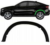 Radlaufverbreiterung FüR BMW X6 F16 2014 - 2019 Links Hinten