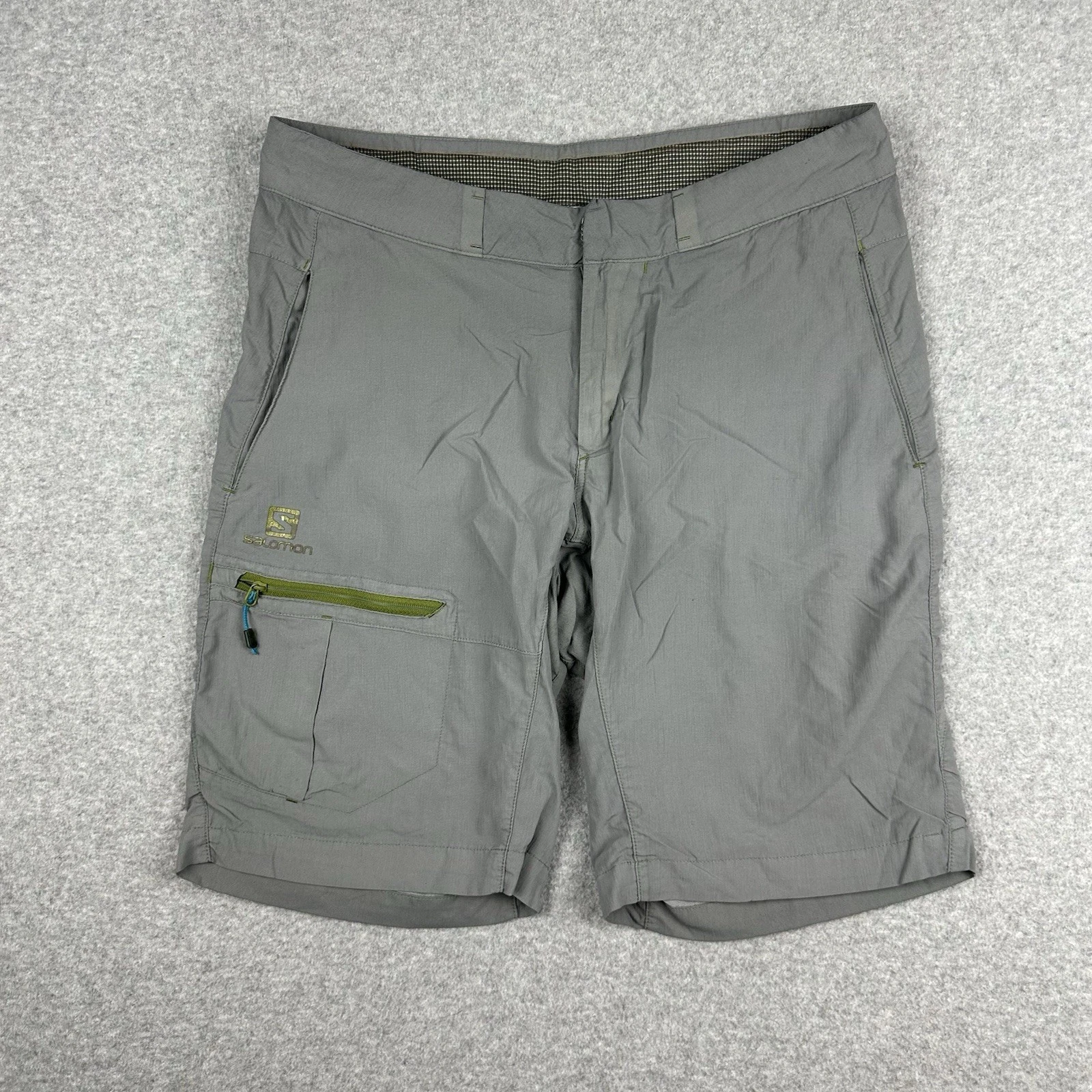 Salomon Mens Lightweight Shorts 30 Grey Hiking Outdoors & Adventure Zip Pocket
Opens in a new window