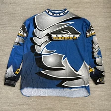 Vintage 1997 AXO Sport Dyemax Motocross Jersey Size XL