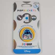 PopSockets - PopGrip Disney Lilo  Stitch Weird But Cute Pop-Up Phone Holder New