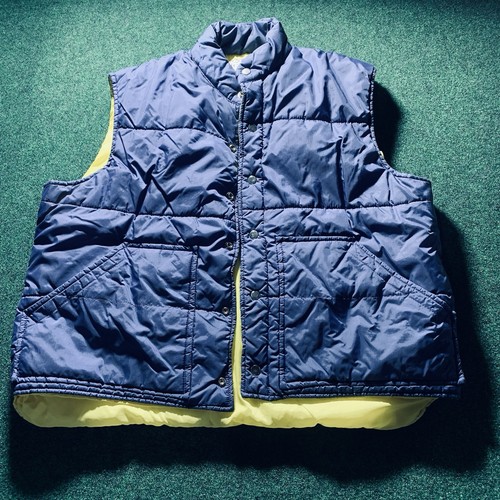 Vintage Montgomery Ward Herren XL 46 48 hochwertige Oberbekleidung isoliert Winter blau Korea - Bild 11 von 11