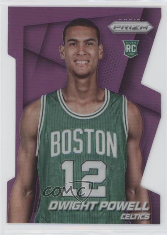 2014-15 Panini Prizm Purple Die-Cut 32/139 Dwight Powell #286 Rookie RC 1m0