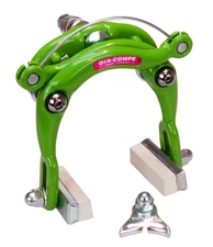 Dia-Compe 750 rear center pull bicycle brake caliper - GREEN