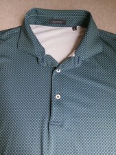 Turtleson Polo Large Geometric Four Way Stretch Preppy Active Golf Wicking
