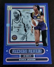 2025  Donruss WNBA Franchise Features Rickea Jackson #8 Blue Press Proof