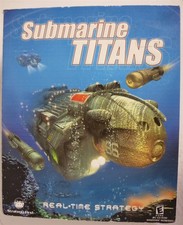 Video Game PC Submarine Titans Real Time Strategy NEW SEALED Big Box SEE PICS