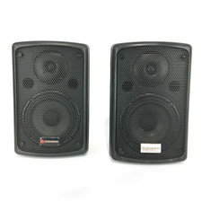 Studiospares 248611 8Ω 80W RMS Passive Speakers - Black