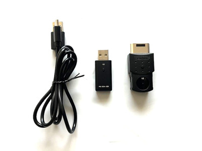 Port & USB Receiver for Retro-Bit SEGA Saturn 2.4GHz Wireless Pro Controller