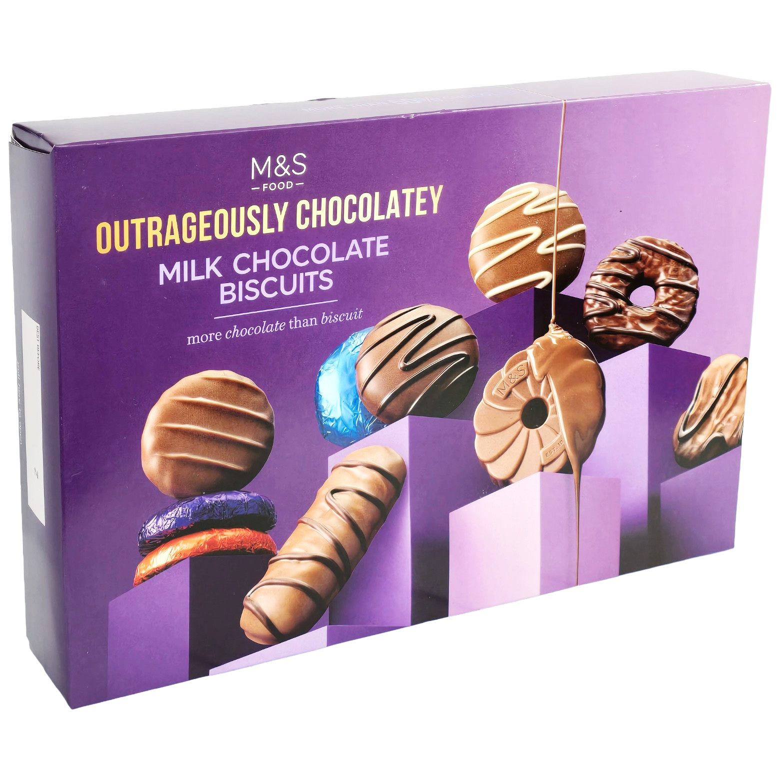 M&S Milk Chocolate Biscuit Selection 450g Milk Chocolatey Biscuits