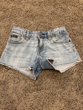 Polo Ralph Lauren Denim Shorts Girls - Size 7 - Good Condition