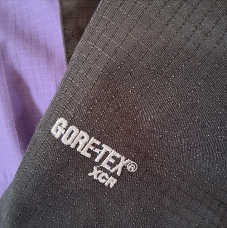 Chaqueta De Colección The North Face Para Hombre XXL Púrpura Negra Serie Summit Goretex XCR Foto 4 de 4