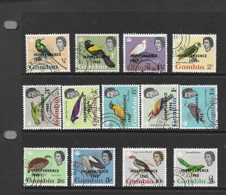 Gambia 1965 Independence set FU