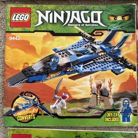 LEGO Ninjago Spinjitzu Manuals Only Lot 9450 9440 2258 2260 9442 9441 9447