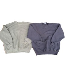 2 Vintage Russell Athletics Crewneck Sweatshirt Mens XXL 90s USA Made