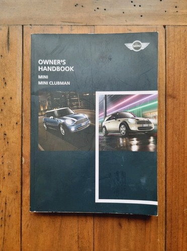 MINI & MINI CLUBMAN (2010 - 2014) Owners Manual / Handbook + Audio + Wallet - Picture 2 of 10