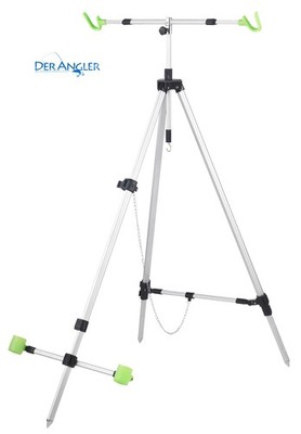 Balzer Brandungsdreibein teleskopierbar Brandungs Feeder Dreibein Alu Tasche