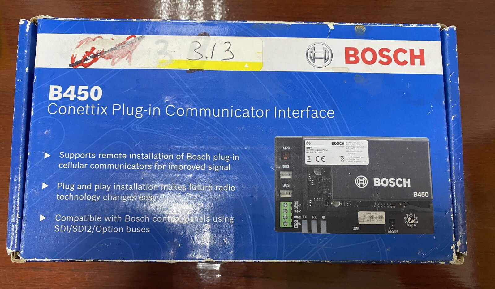 BOSCH B450 CONNETIX PLUG-IN COMMUNICATOR INTERFACE