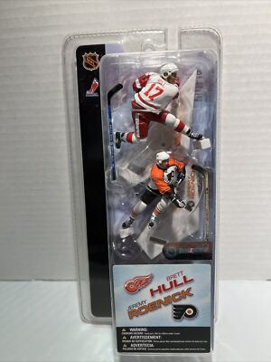 Jeremy Roenick Figure Brett Hull & Jeremy Roenick 2 Pack Figure Set 2003 McFarlane NHL Hockey ...