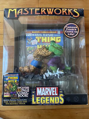 Marvel Legends Masterworks THE THING vs THE INCREDIBLE HULK Figurine ToyBiz 2006