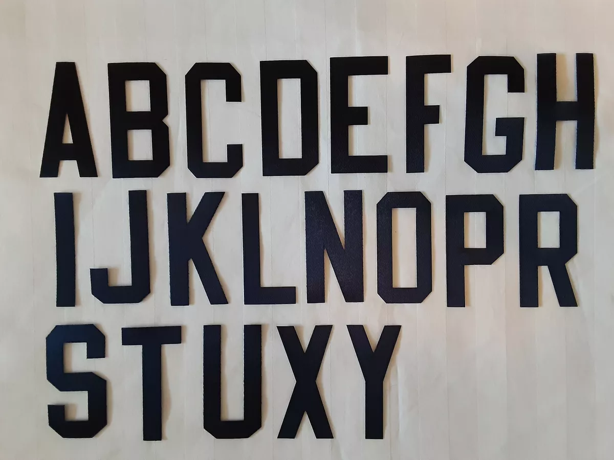 Jersey Letters Font